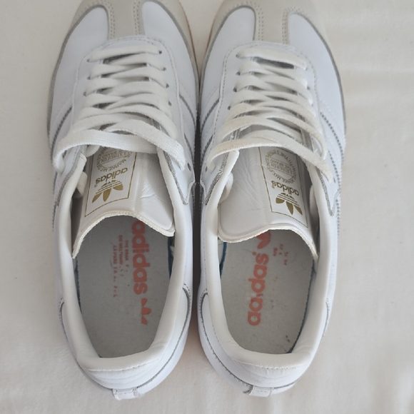 Adidas Samba White and Gum Sneakers - Picture 4 of 7